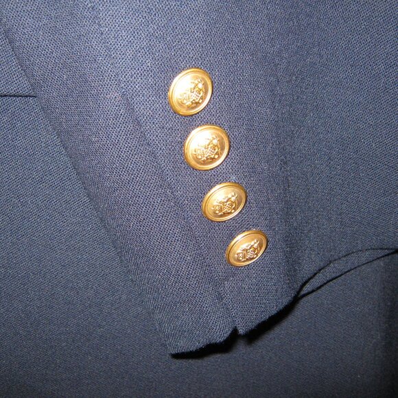 Lauren - Ralph Lauren Navy Blazer - New Never Worn w/Tags - Size 14 - Picture 7 of 10
